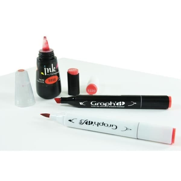 Inkpatron - Graph'It - Tomat - 25 ml - Opaque - Blandet - Avancerad