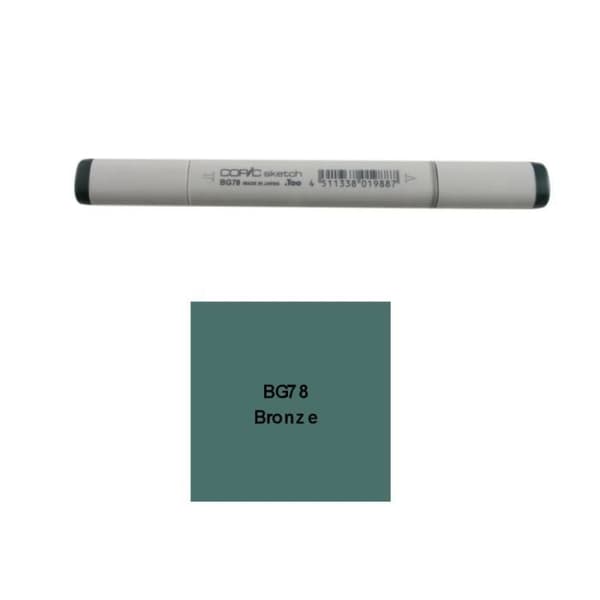 Copic Sketch Dubbelspets Filtpenna - BG78 Brons