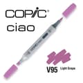 Miniatyrbild 1 av 2: Copic Ciao alkoholmarkör (Violet V) - Copic:V95 Light Grape färgkarta