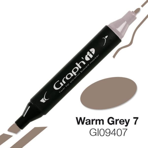 Grafitpenna Graph'it 9407 Varm Grå 7