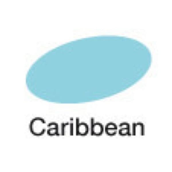 Graph'it 7140 Caribbean alkoholmarkör - Graph it Blue - Outplånlig - Fin - 16 mm diameter