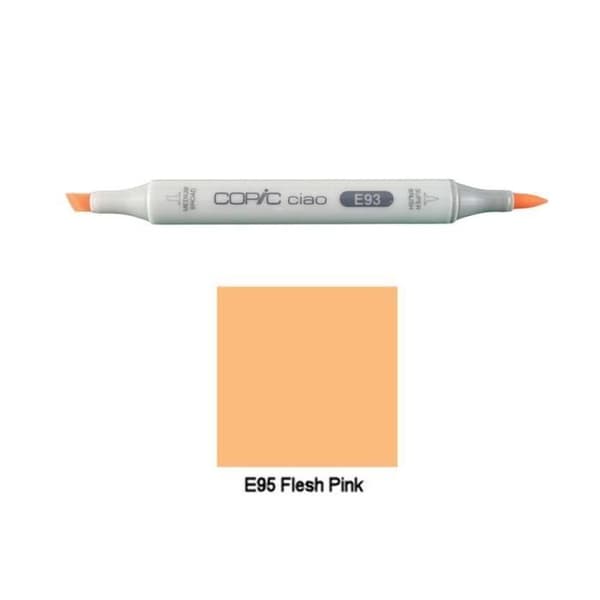 Copic Ciao Filtpenna med dubbelspets - E95 Flesh Pink
