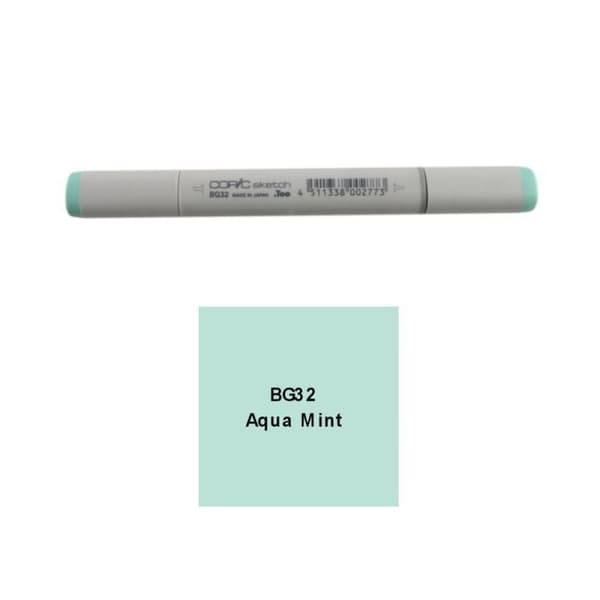 Copic Sketch Dubbelspets Filtpenna - BG32 Aqua Mint