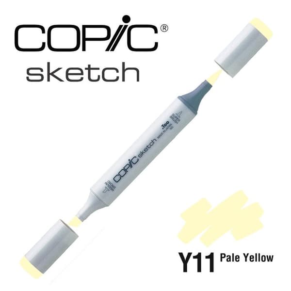 Alkoholpenna - Copic - Y11 Ljusgul - Gul - Opaque - 1 styck