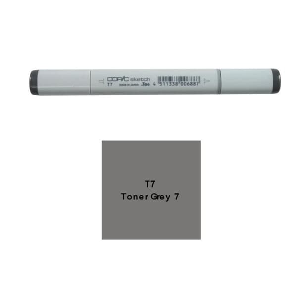 Copic Sketch dubbelspets tuschpenna - Toner T7 Grå 7