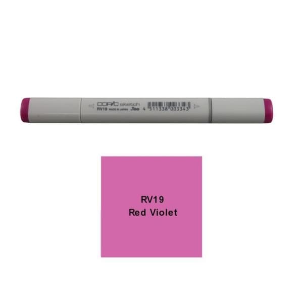 Marquee - COPIC - Copic Sketch - Röd Lila - Penselspets - Oföränderlig