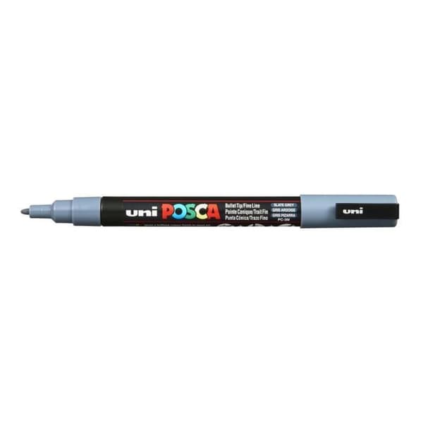 POSCA Marker Fin konisk spets skiffergrå