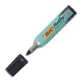 BIC-kartong med 12 st Marking Onyx 1482 permanenta markörer - Svart