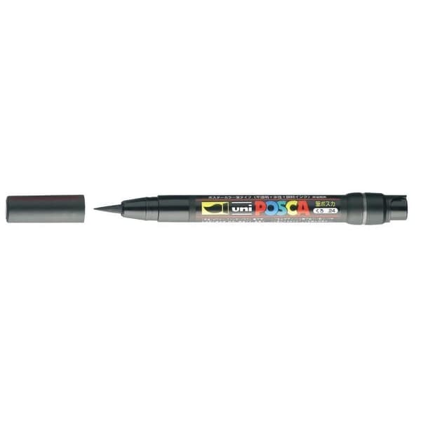 POSCA Black Brush Marker