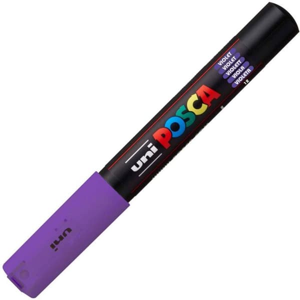 LILA MARKER EXTRA FIN SPISS 0,7/1M Violett, plommon