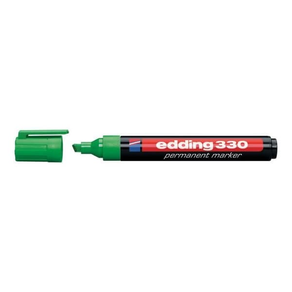 edding 330 permanent markör grön 1-5 mm