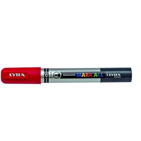 Lyra Grad Mark All 2mm Röd