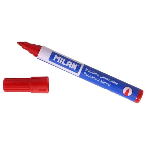 Pilot permanent markör 4 mm sned 150 mm röd