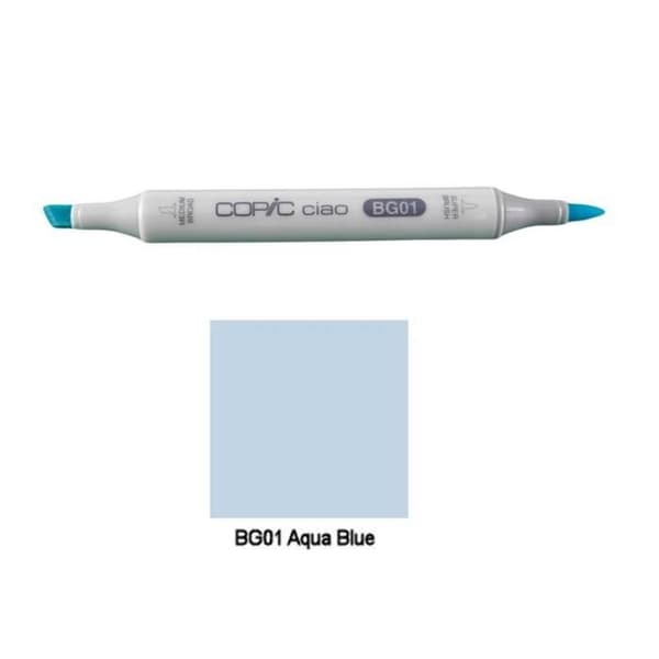Copic Ciao Filtpenna med dubbelspets - BG01 Aqua Blue