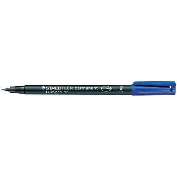 Permanent markör - STAEDTLER - Lumocolor 318F - Fin spets - Gul - Paket med 10 st