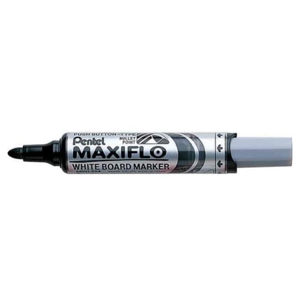 Whiteboardmarkör - PENTEL - MAXIFLO MWL5M - Kulspets - Raderbar - Flytande bläck