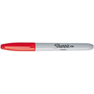 Sharpie permanent markör - SHARPIE - Kulspets - Röd