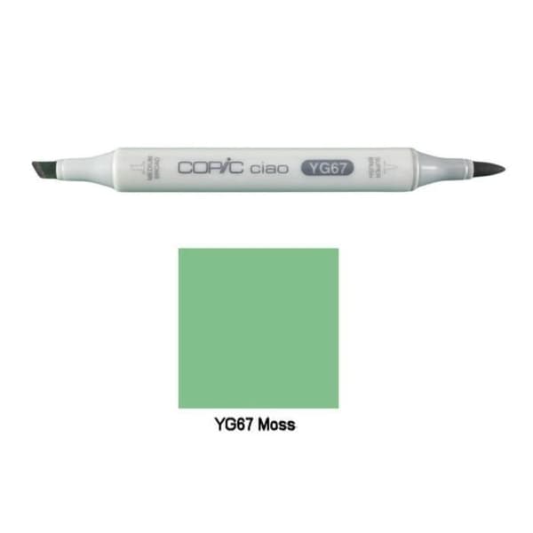 Copic Ciao dubbelspets tuschpenna - YG67 Moss
