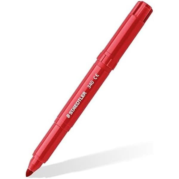Färgpennor - STAEDTLER - Noris 340 Jumbo - 6 olika färger - Designad för barn - Opak
