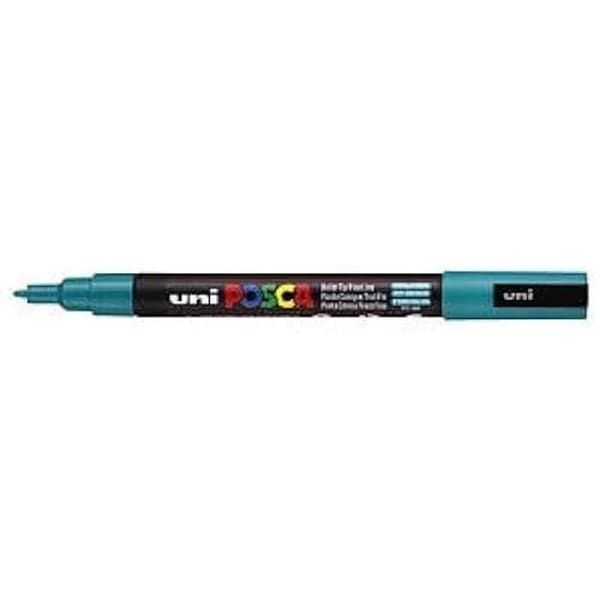 Markör - UNI-BALL - Uni Posca 0,9-1,3 mm - Flerfärgad - Outplånlig - Fin spets