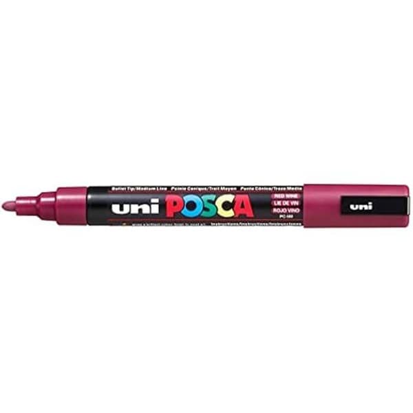 Markör - UNI-BALL - Posca 1,8-2,5 mm - Kulspets - Outplånlig - Opak