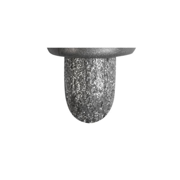 Täckmarkör för textilier, silver, rund spets 2-4mm, med ventil