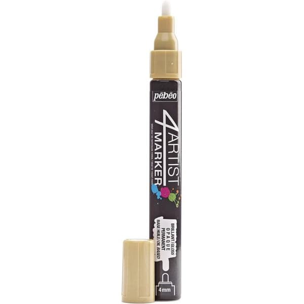 4Artist Marker oljemarkör - Rund spets - 4 mm - 18 färger