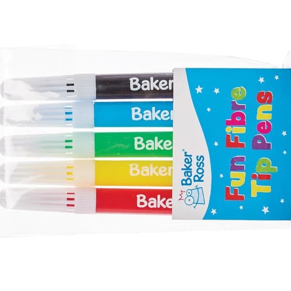 Baker ross - FX391 - Mini Färgpennor för Barn - 8-pack, Kreativa Hobbyartiklar