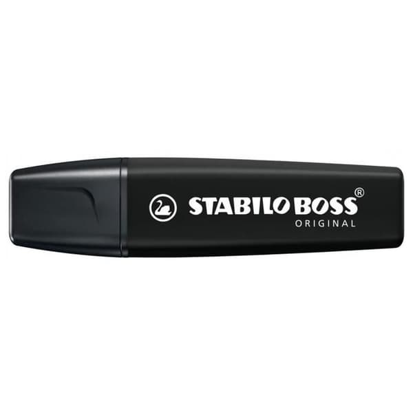 Set med 10 markörer BOSS ORIGINAL Marker svart