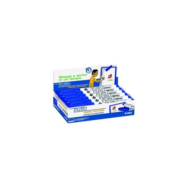 Markör - TRATTO - 852001 - Blå - Fin spets - Permanent - Opaqu