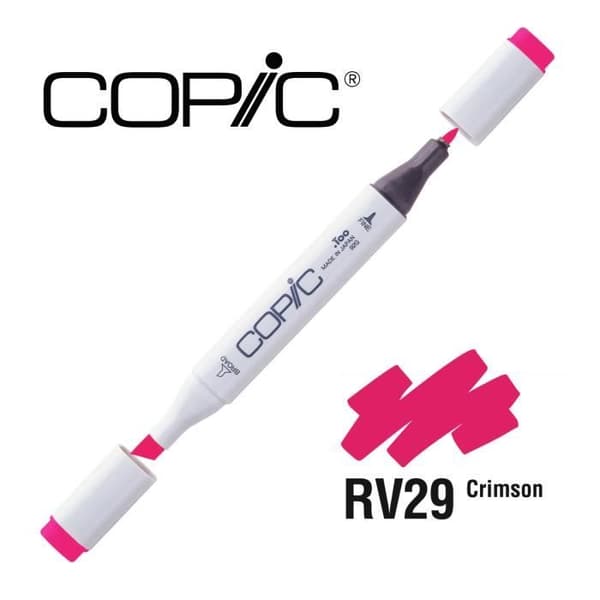 Markör - Copic - RV29 Crimson Rose - Opaque