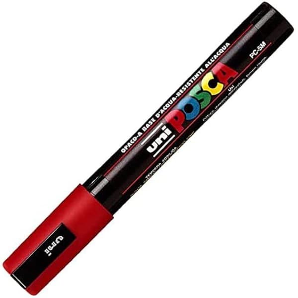 Posca Uni-Ball filtpenna 1,8-2,5 mm - Bred spets - märket UNI-BALL