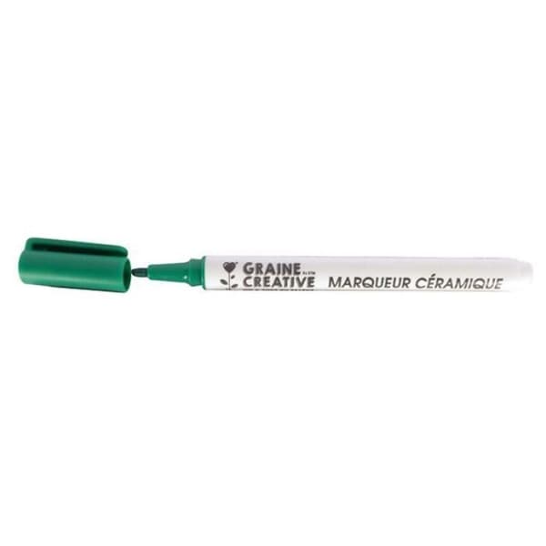 Keramisk markör - Mörkgrön