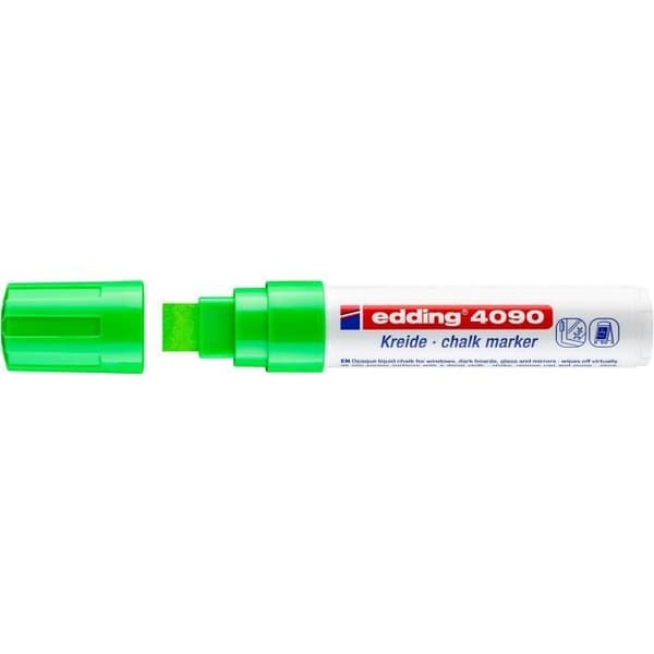 Pakete med 5 vätskefärgade kritor 4090 ljusgrön 4-15 mm