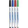 Miniatyrbild 3 av 3: BIC Velleda 1721 Dry Erase Whiteboard Markers Fine Bullet Tip - Diverse färger, Blisterpack om 4