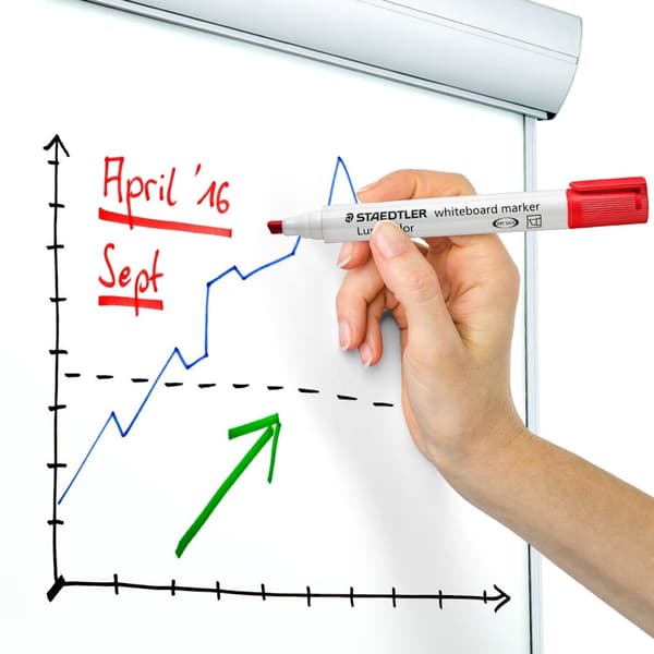 Staedtler 4k whiteboard markør etui BEVEL