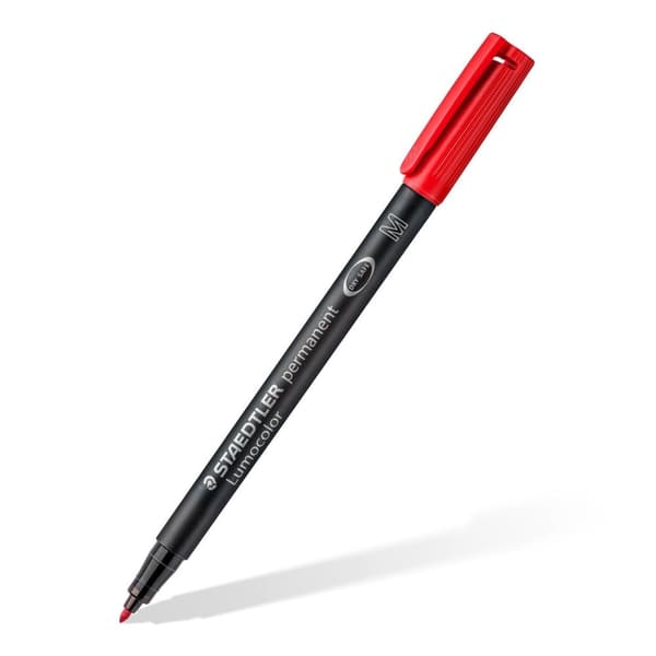 Lumocolor M permanent MIX tusch 6 stk Staedtler