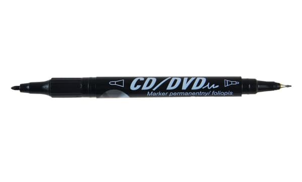 CD/DVD markør permanent dobbeltsidet Penword