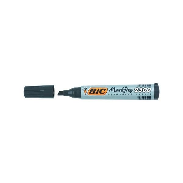 BIC 2300 sort permanent markeringsmejsel