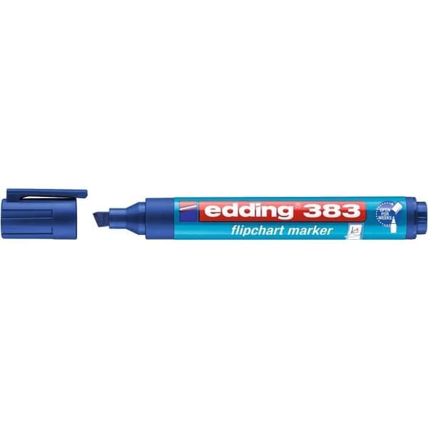 Förpackning med 10 Stativpennor 383 blå 1-5 mm