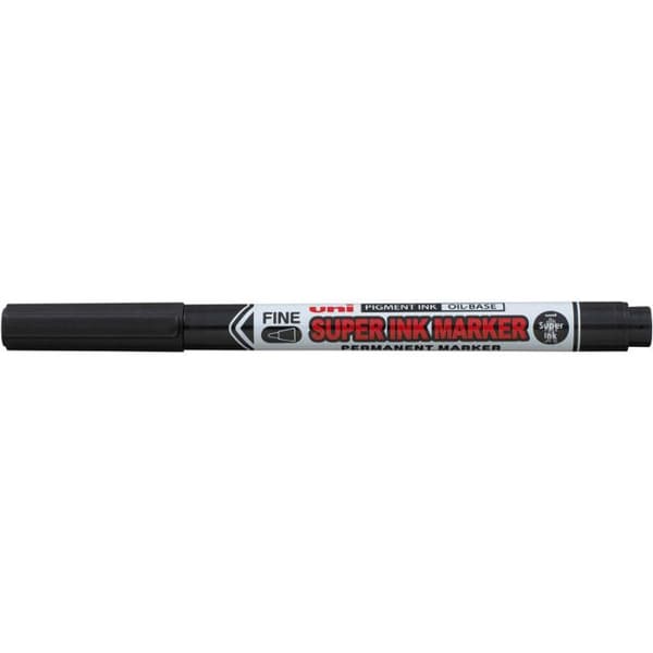 SUPER INK Permanent Märkpennor Svart
