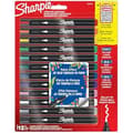 Miniatyrbild 1 av 3: Kreativa marker - SHARPIE - 12 pennor - Spets av kon - Vattenbaserat bläck - Assorterande färger