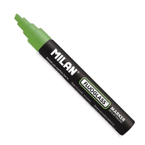 Fluoglas markör mejselspets 2-4mm Grön