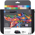 Miniatyrbild 1 av 4: WINSOR &amp; NEWTON Promarker Arts and Illustration Wallet - 24 st