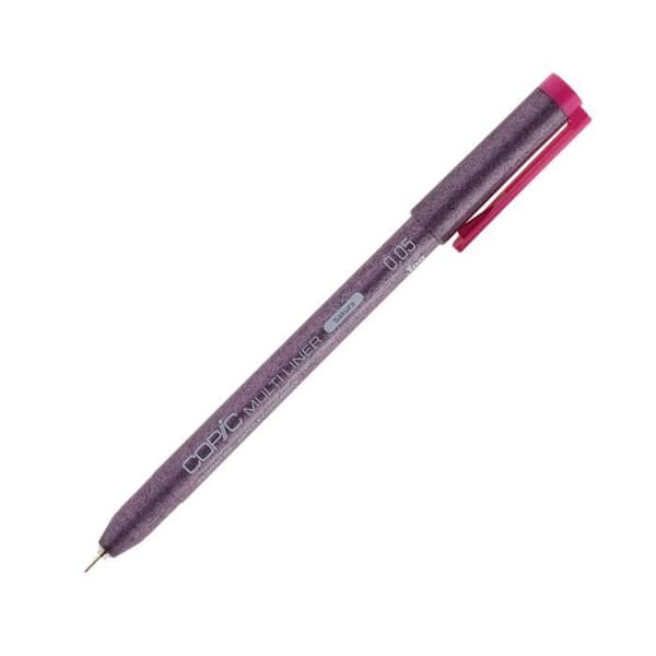 Kalibrerad Multiliner Marker Copic rosa 0,05 mm Rosa - Copic - Multiliner Marker - Ø 0,005 cm - Fin