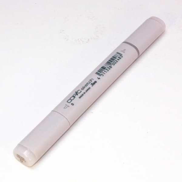 Maraker - COPIC - Sketch - Dubbel spets - Ofärgad blender - Oföränderlig