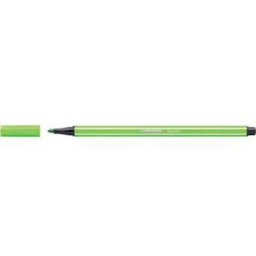 STABILO AQUACOLOR filtpenna - Förpackning om 10 - Ljusgrön - Spets 1 mm