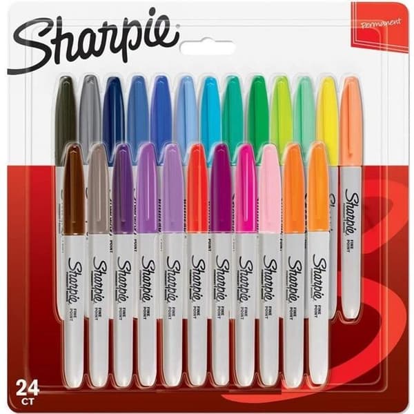 Sharpie 2065405 markör 24 st Multicolor Fin spets/kula