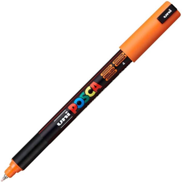POSCA Marker Calibrated Tip Dark Orange - Opak och täckande färg
