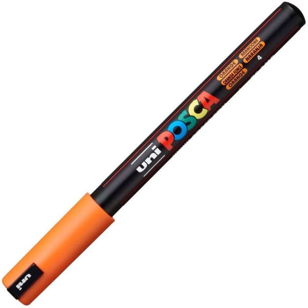 POSCA Marker Calibrated Tip Dark Orange - Opak och täckande färg